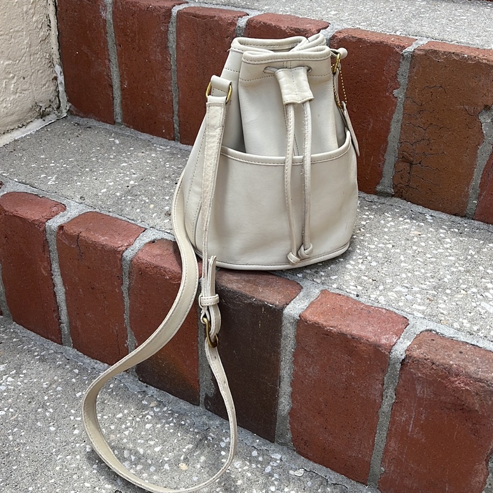 Coach bucket bag
